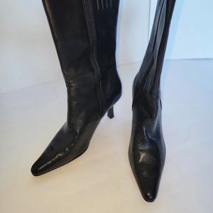 Black Leather Boot Size 8 GREAT CONDITION!